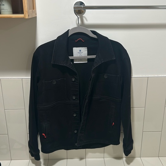 Ripton Hiko Jacket Black - Picture 2 of 4